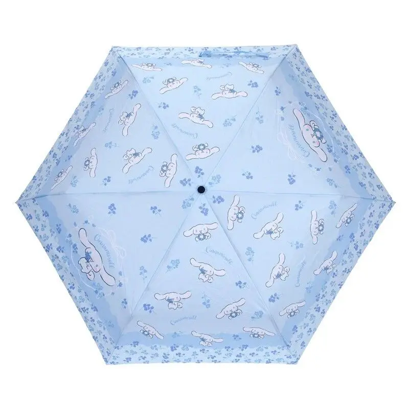 現貨🐱|Sanrio Cinnamoroll三節防風縮骨雨傘(鈦金屬色鋁桿 + 防風傘骨 + UV防護)