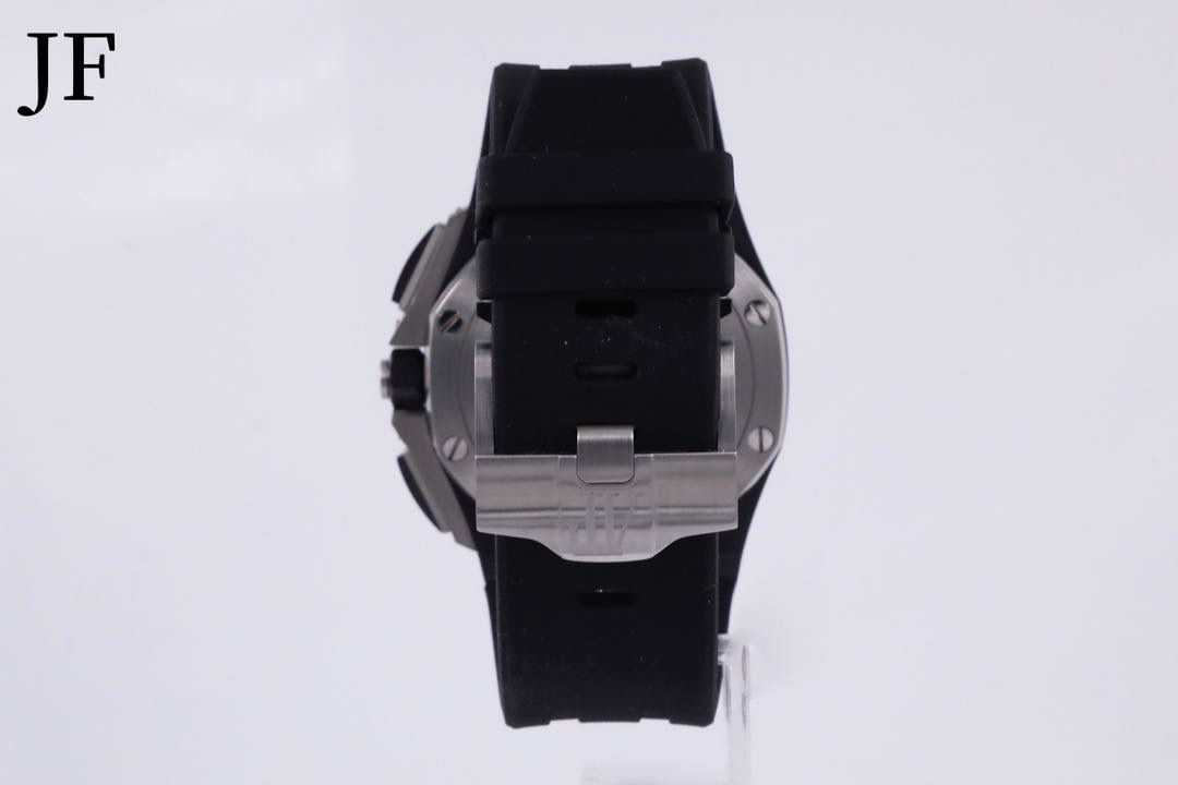 🚀AP 皇家橡树离岸型 大熊猫计时码表 AP 26400 精钢表壳 陶瓷表圈 双面蓝宝石镜面 3126机芯 橡胶表带 精钢针扣 直径44mm💯