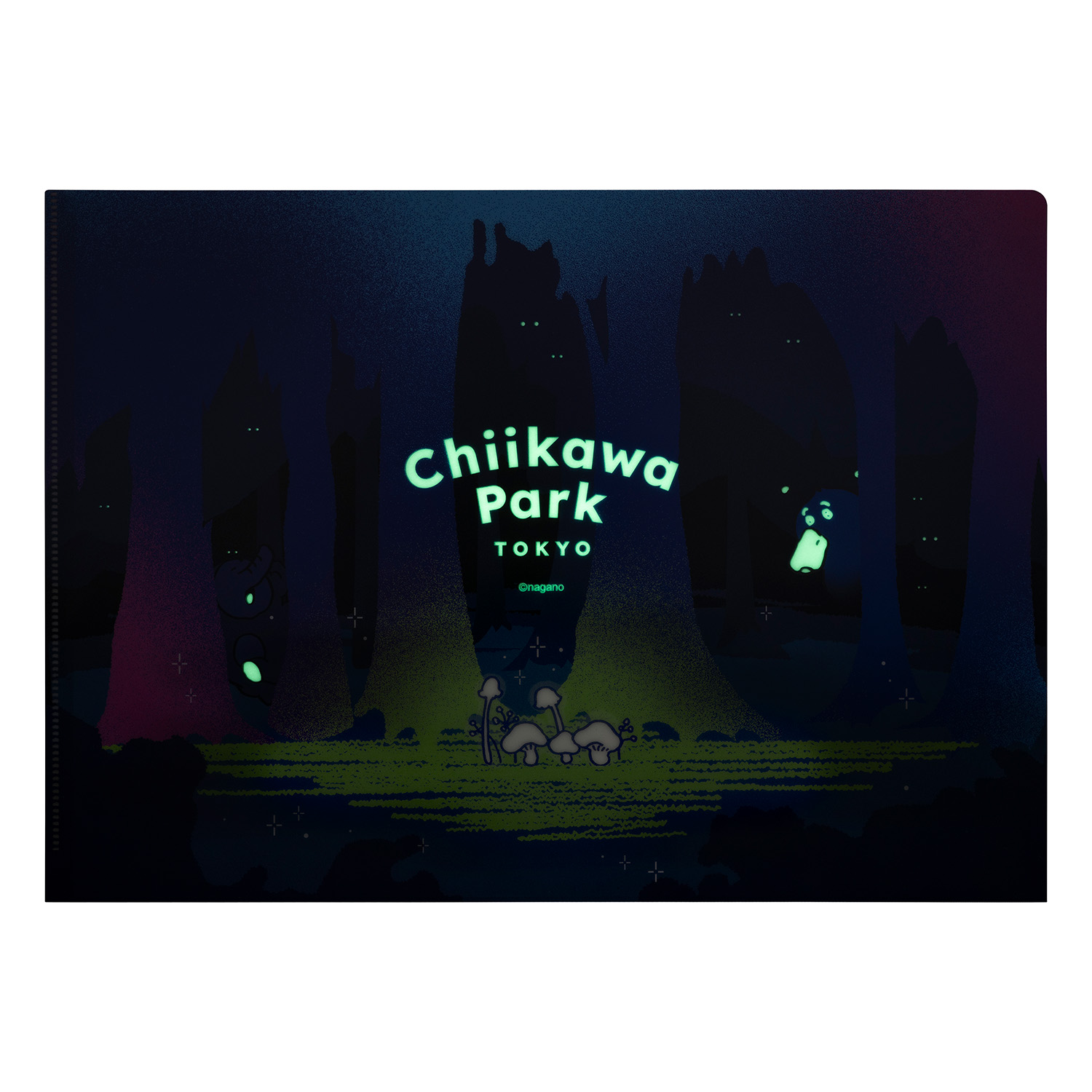 現貨｜Chiikawa Park ちいかわ 黑暗森林 日本製 A4 文件夾 Folder (370611)