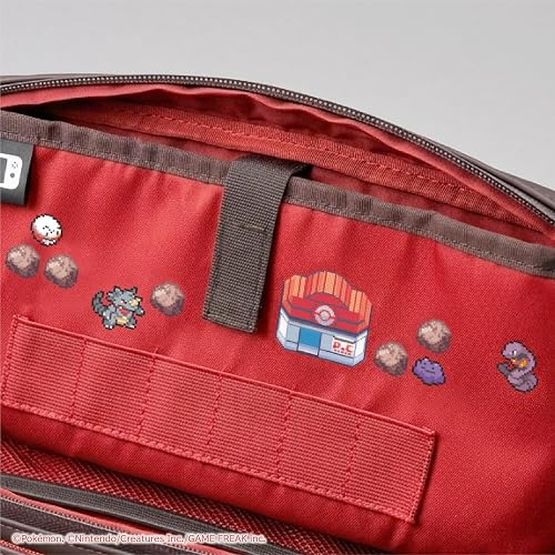 SW2 HORI 斜背手提兩用包 [寶可夢像素風紅] / Small Jenni [Pokemon Pixel Art Red] NSX-190  SW2-0547