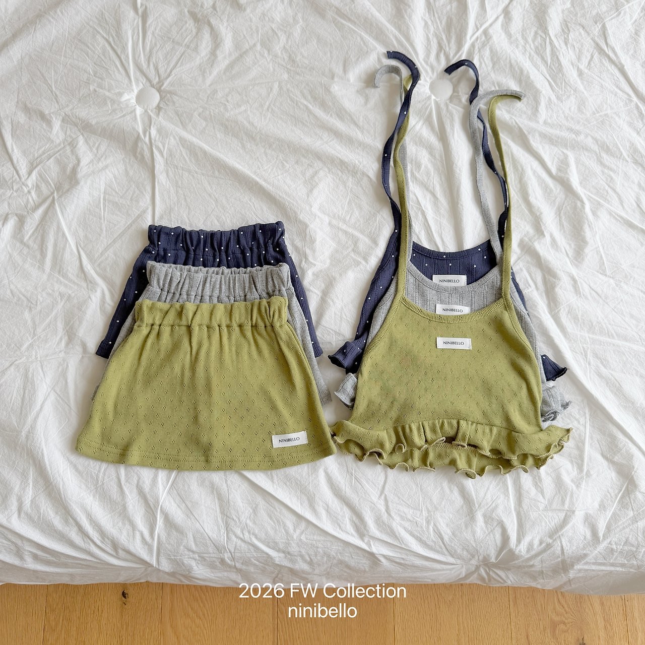 Ninibello | Bibi Eyelet Halter Top
