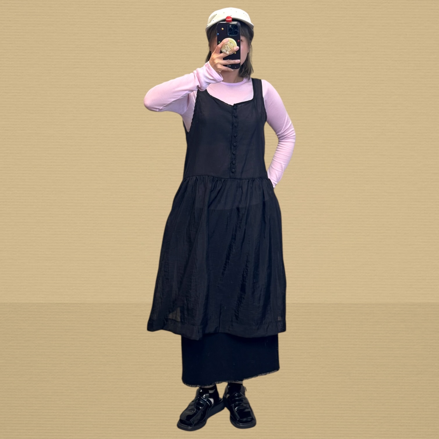 紗質背心One Piece 胸 92 腰 94 Hip 150 長 101