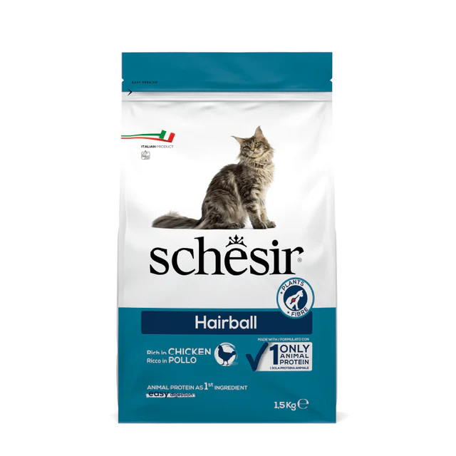 Schesir 雪詩雅 天然去貓球 成貓糧 1.5Kg