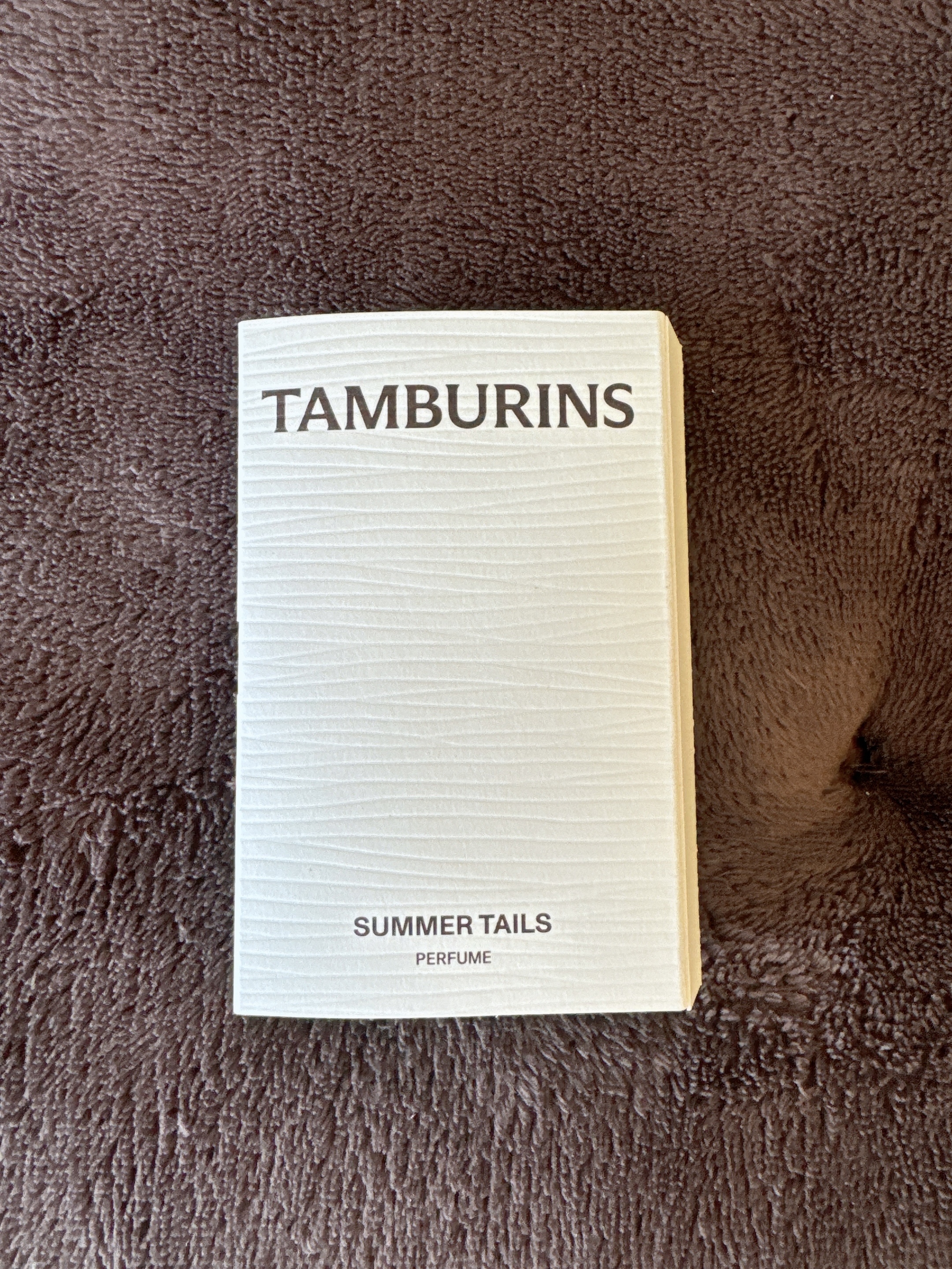 (現貨) TAMBURINS Summer Tails 夏日尾跡香水 2ml