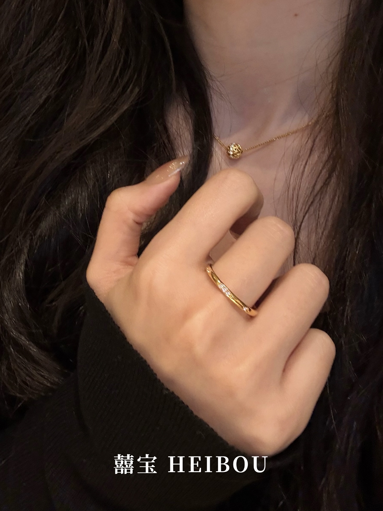 【6D镶嵌】点钻三生石-戒指