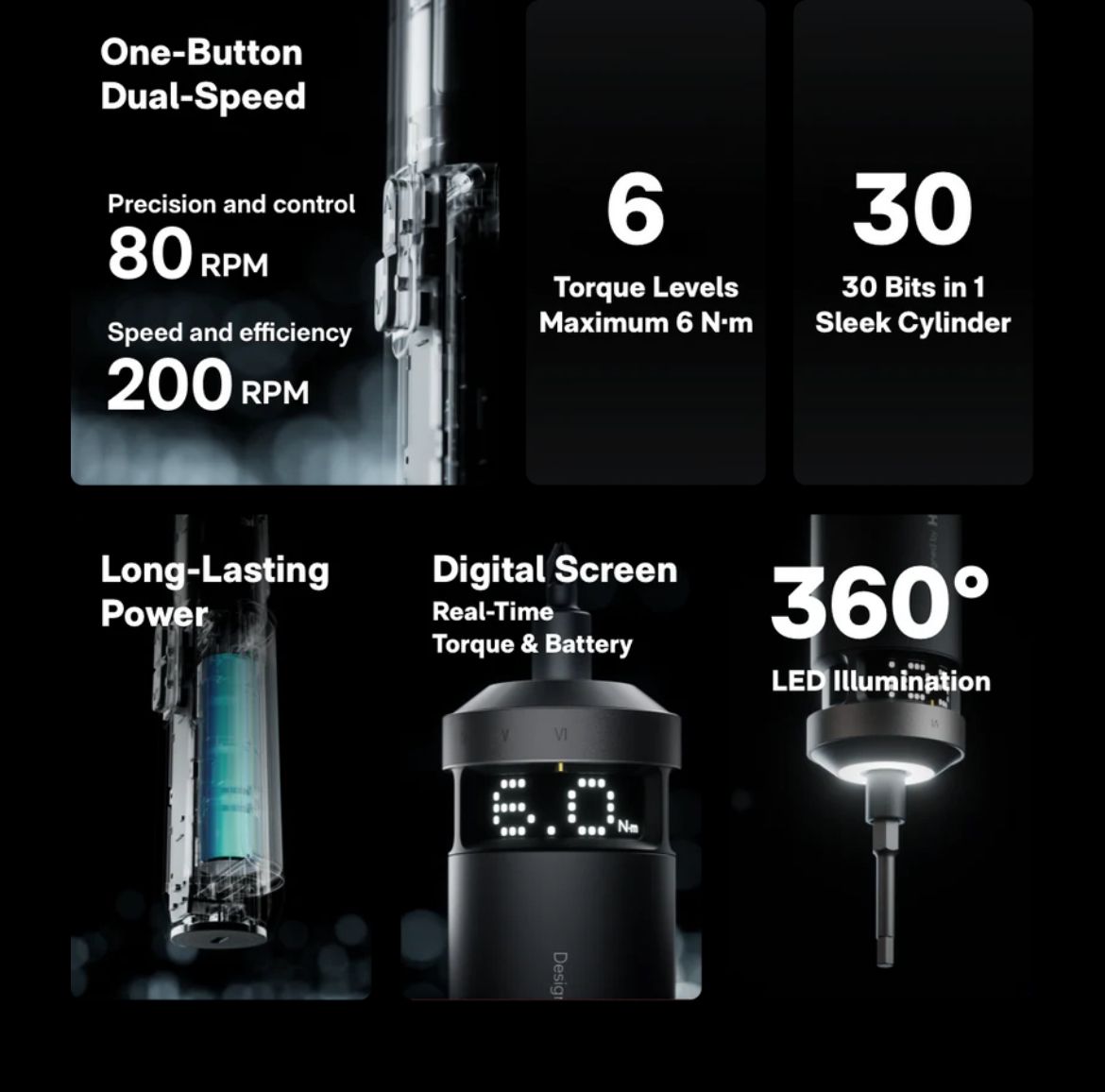 HOTO 小猴電動螺絲刀套裝 (預購產品)