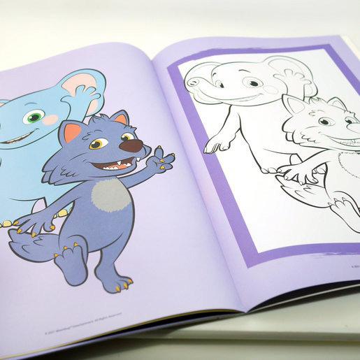 Cocomelon Copy Colour Book 填色本 (Purple)