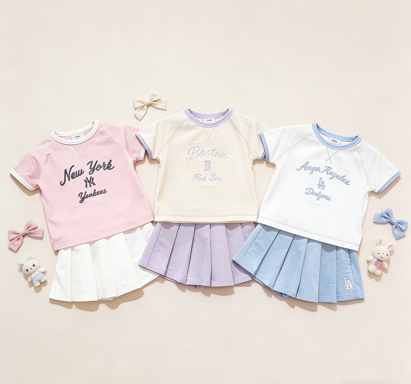 0610 MLB 裙褲套裝