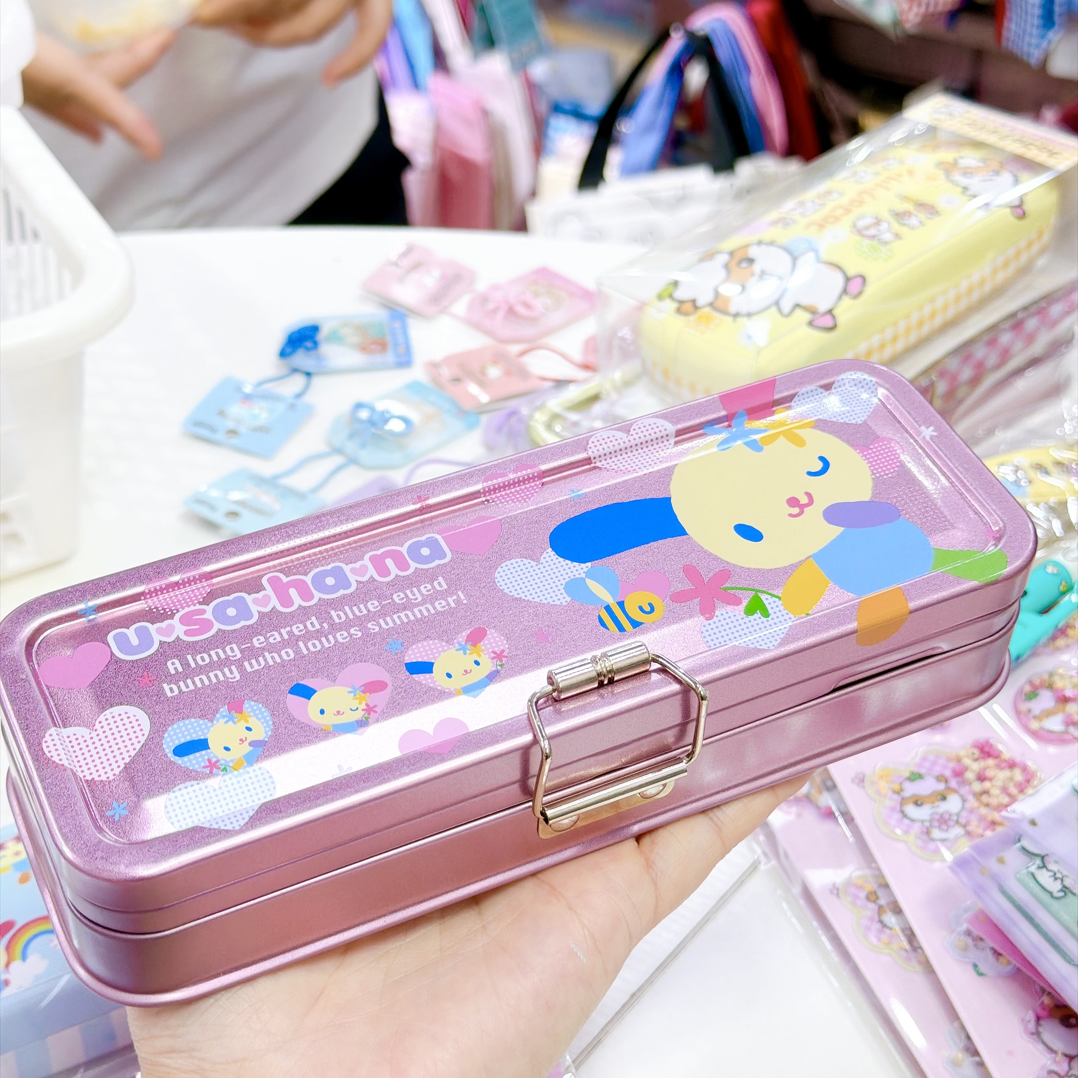 日本直送日本Sanrio  usahana 新款文具產品貼紙￼