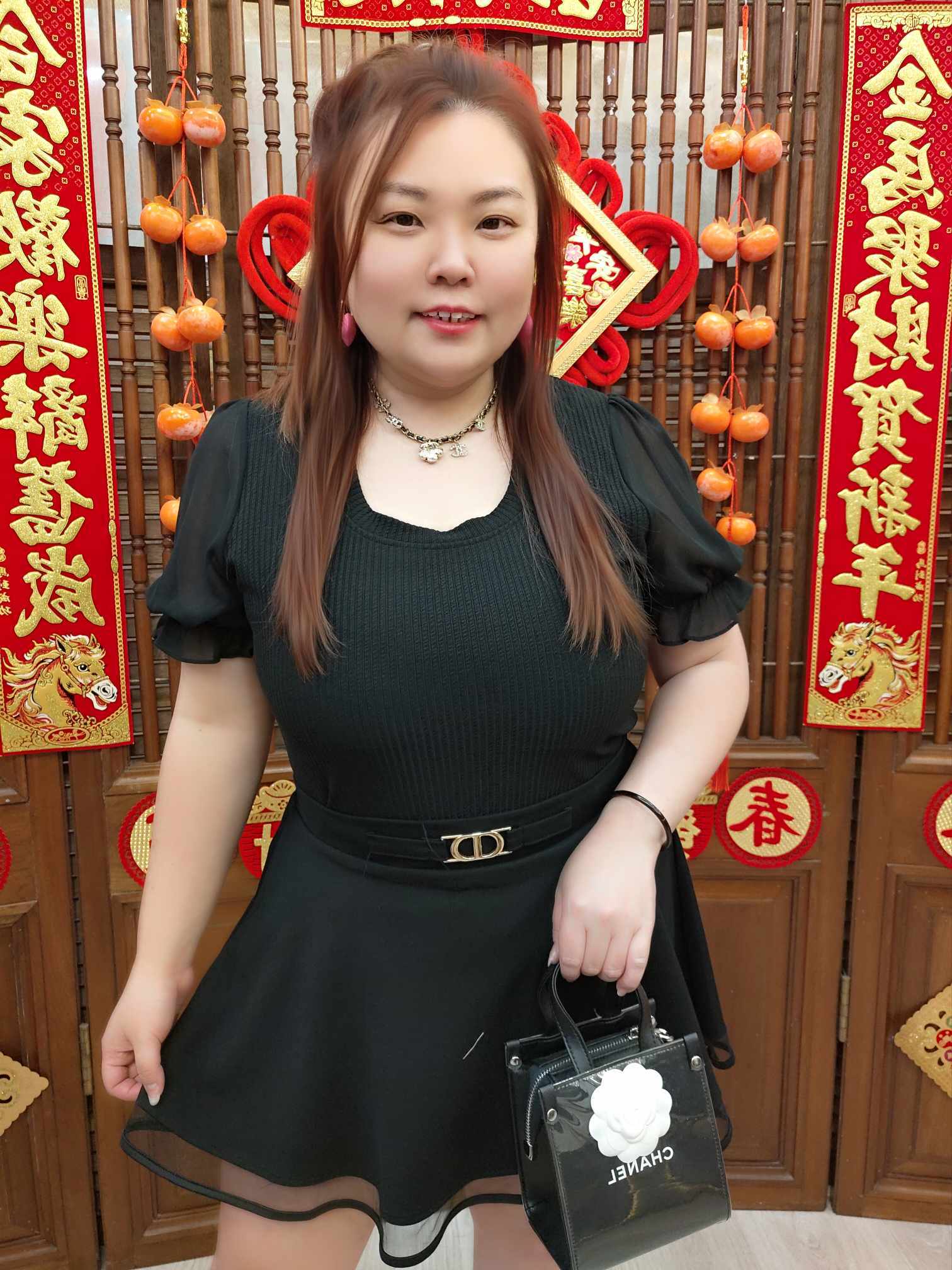 NJA12 TW#B06A 针织拼雪纺袖上衣