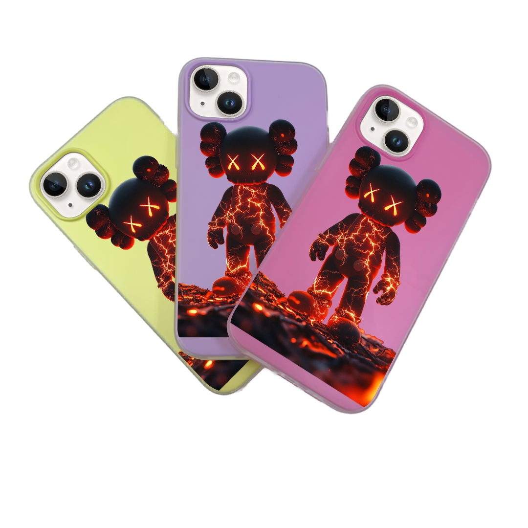 JELLY CASE PHONE FOR IPHONE - DESIGN KAWS B