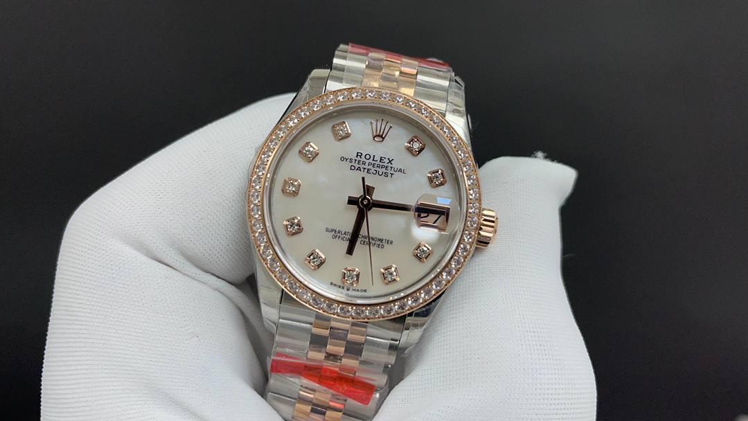 🌐今日推荐 劳力士 日志 间金 贝壳面 31顶级品质 出货实拍✈️