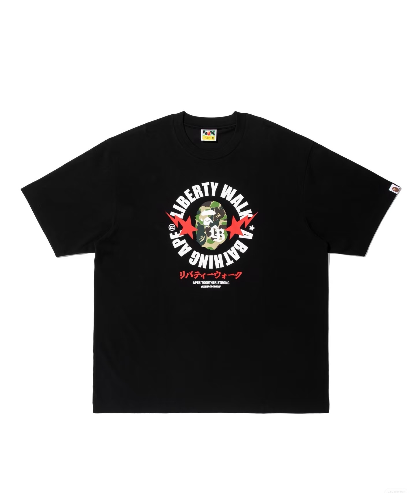 BAPE x Liberty Walk ABC Camo Busy Works Relaxed Fit Tee