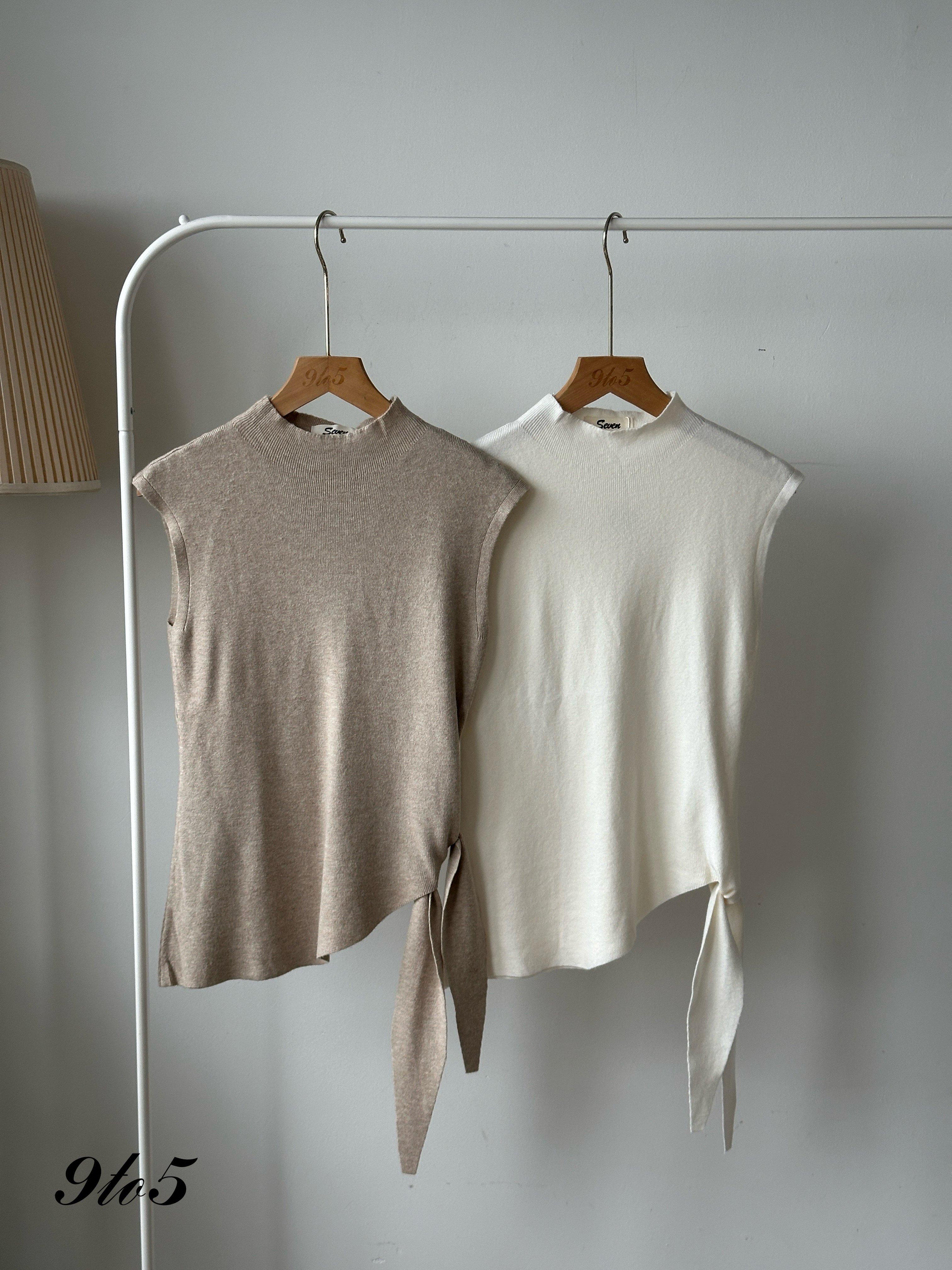 T4065 Mock Neck Knit Top - 4 Colors 