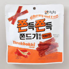 Chewy and Fun 辣炒年糕味炸魷魚條