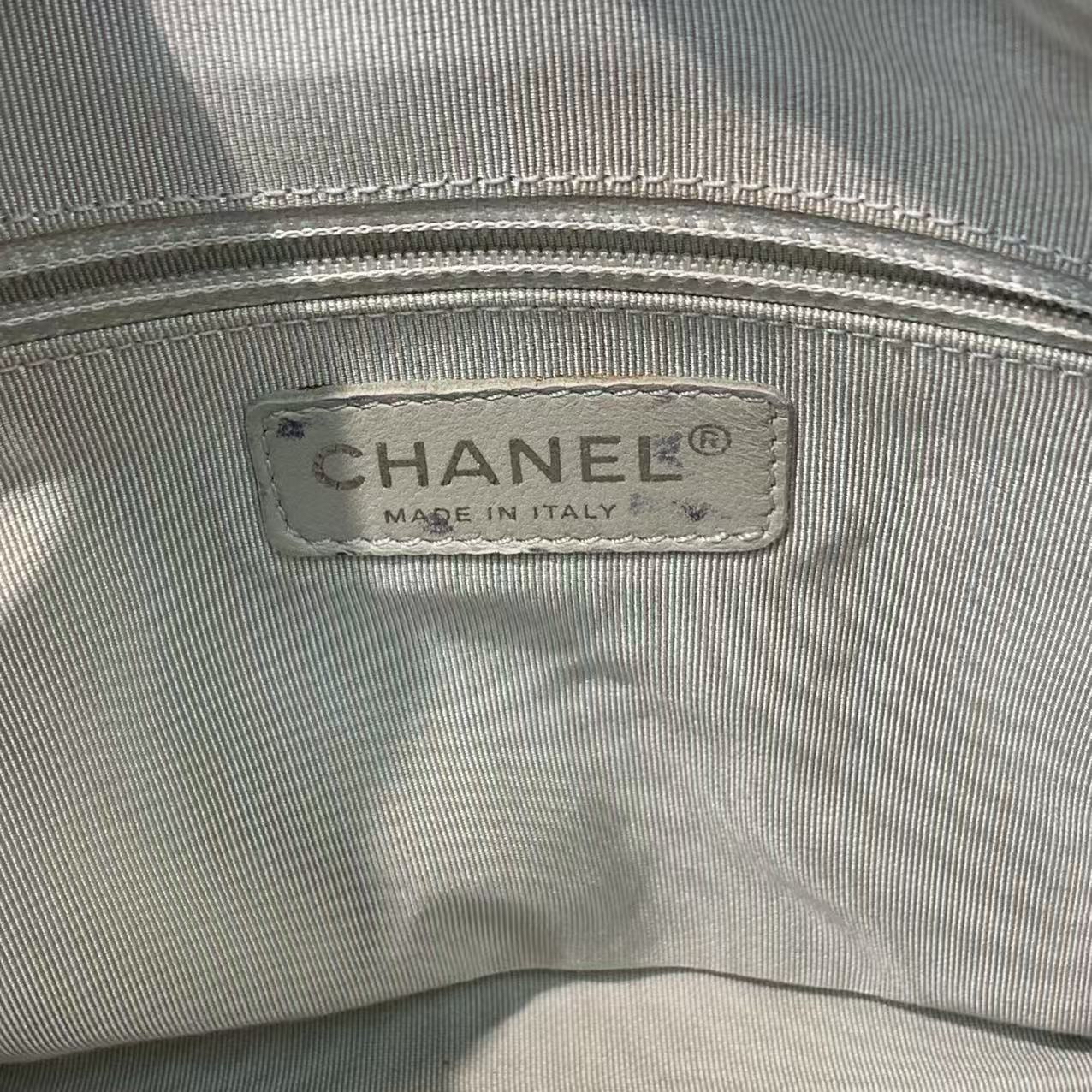 Chanel黑色羊皮餃子包 罕有大容量