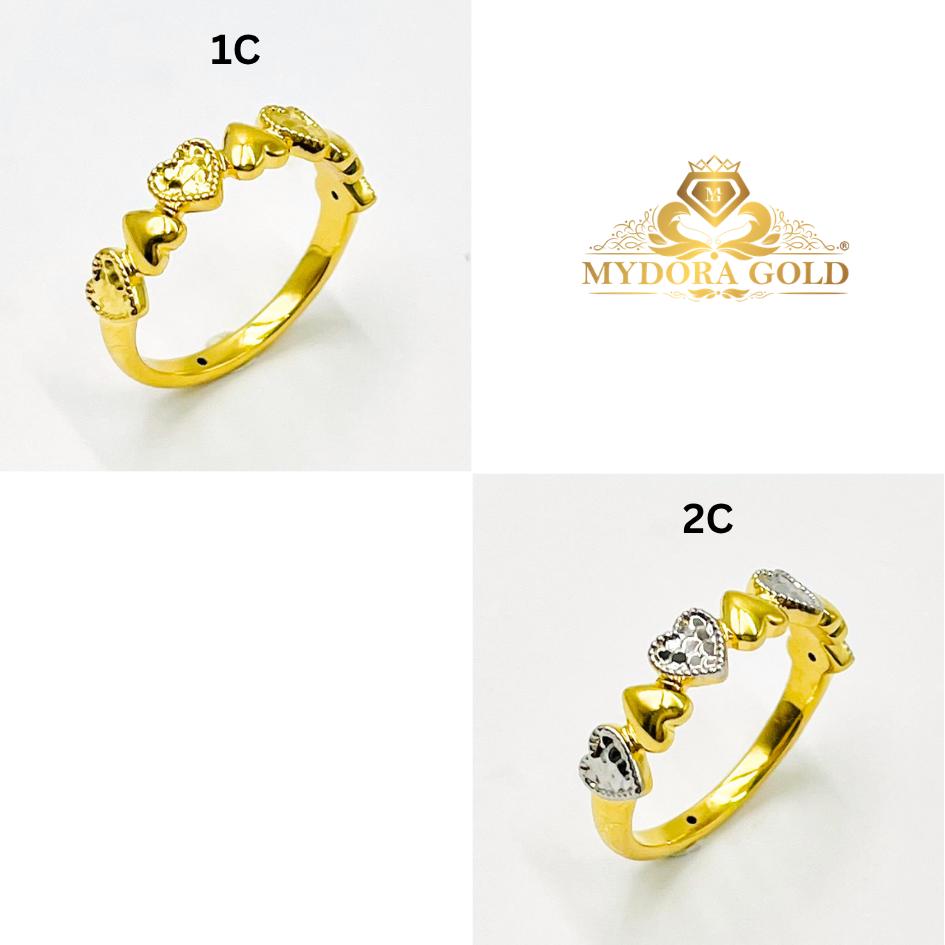 MYDORA Cincin Love Glow (5G) l EMAS 916/22K