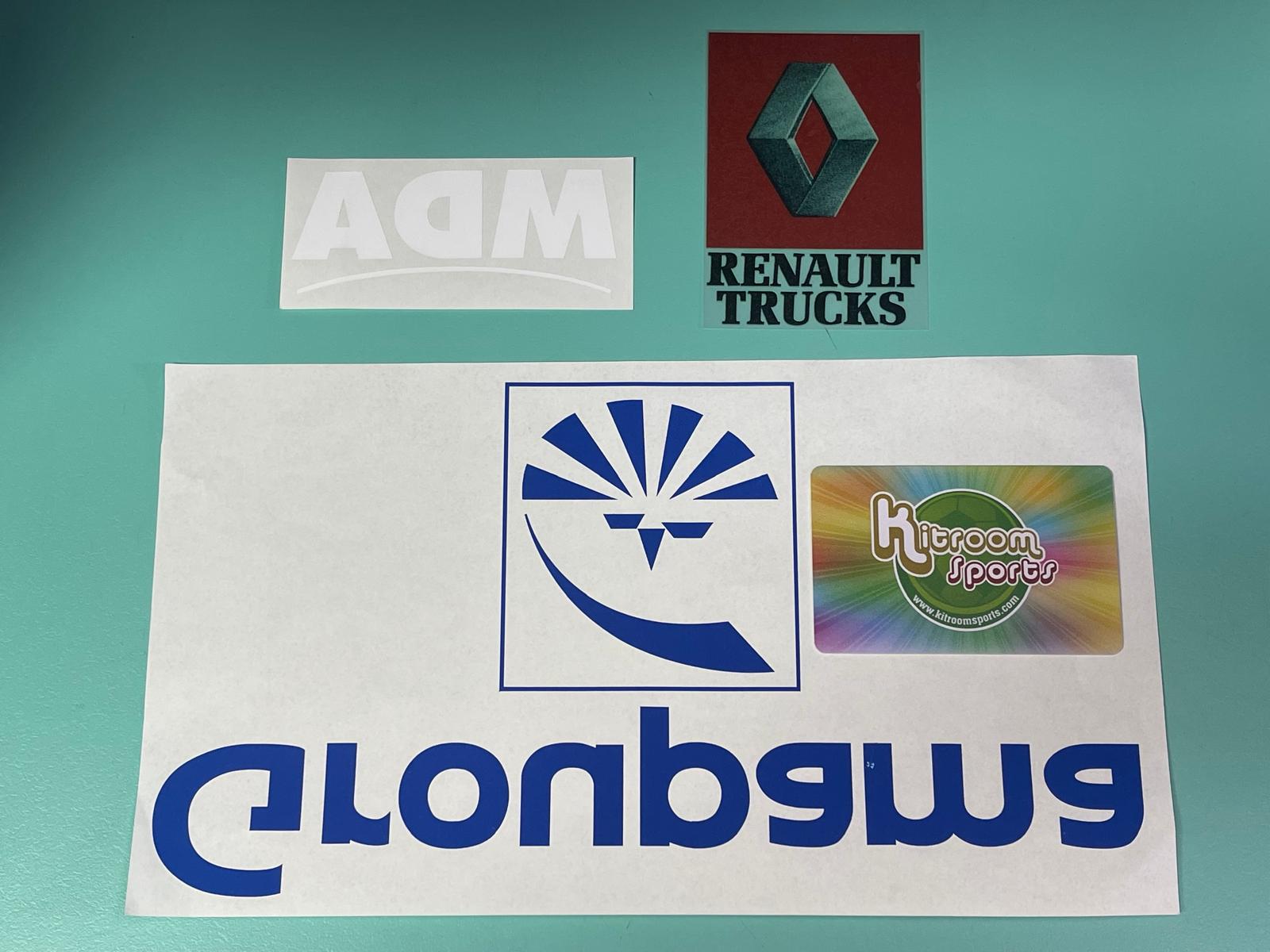 2012-13 Olympique Lyonnais Home Sponsor Set