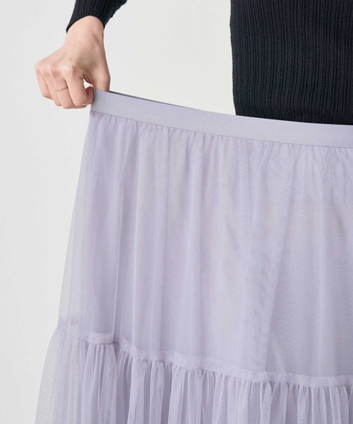 <JP> 超限量！薄紗 Ruffles 蓬蓬裙* 4色入 <預購>