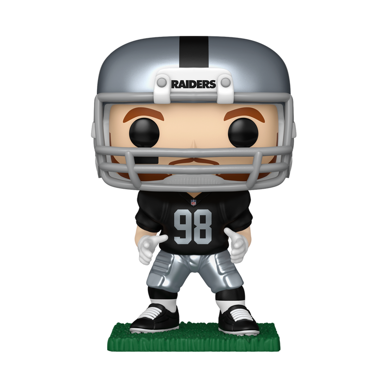 📦訂購 美國代購 Funko POP! NFL Maxx Crosby Figure 拉斯維加斯突襲者 模型