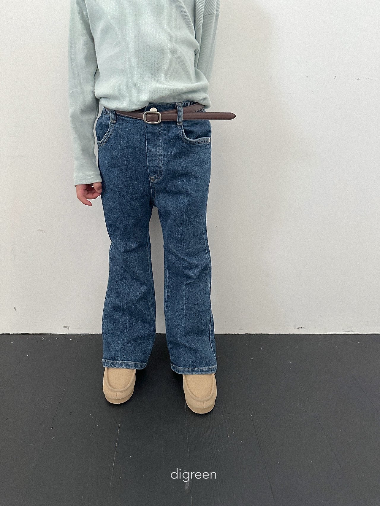 Digreen | bootcut denim pants 
