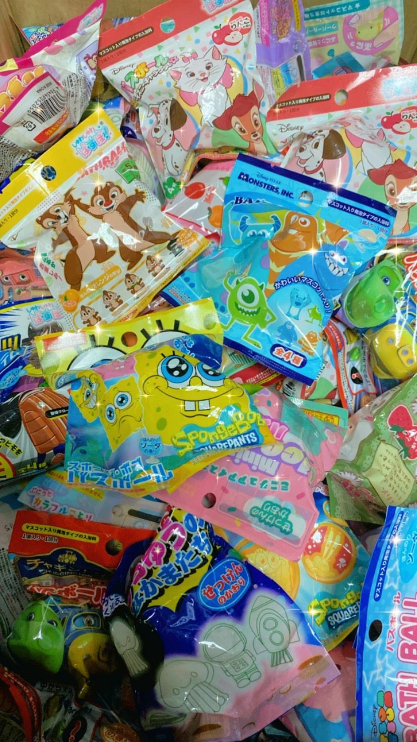 日本直送 沖涼波波/浴球 - 1套5粒 現貨