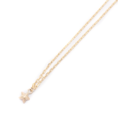 只按訂單生產~Atease DOUBLE STAR NECKLACE K10 pre order/訂購