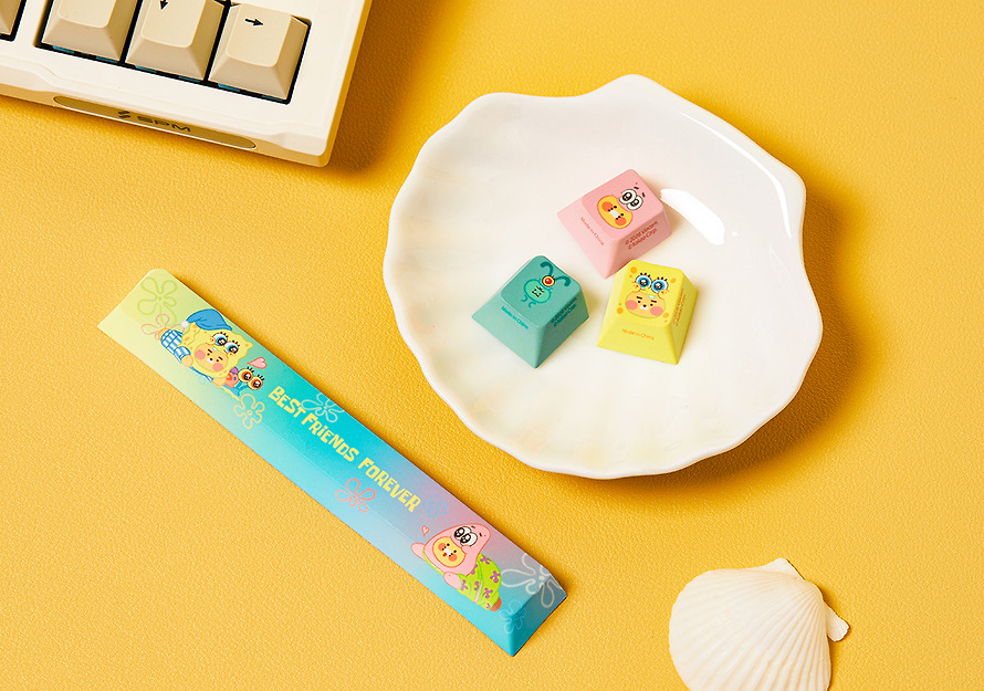 海綿寶寶 X Kakao Friends 鍵帽 (一套四個)