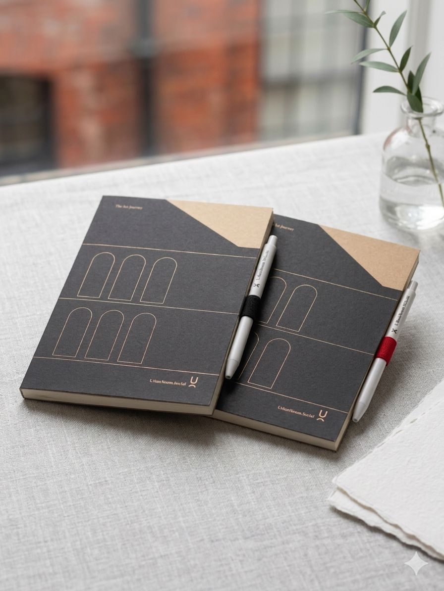 UrbanRoom.Social: The Art Journey A6 Notebook (Tai Kwun Exclusive)  城舍：藝術旅程 A6 筆記本（大館限定版）