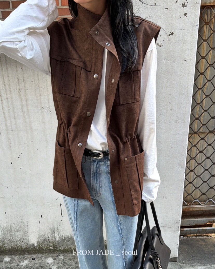 (2026FW) JADEMARKET - VEST JACKET