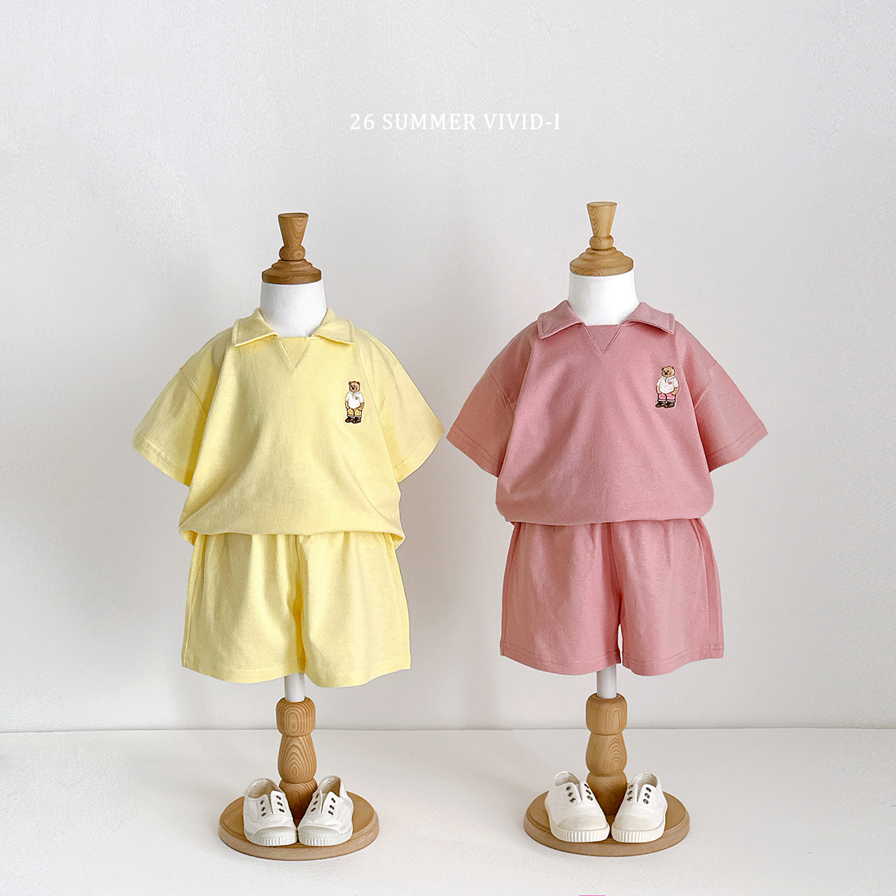 刺繡小熊套裝