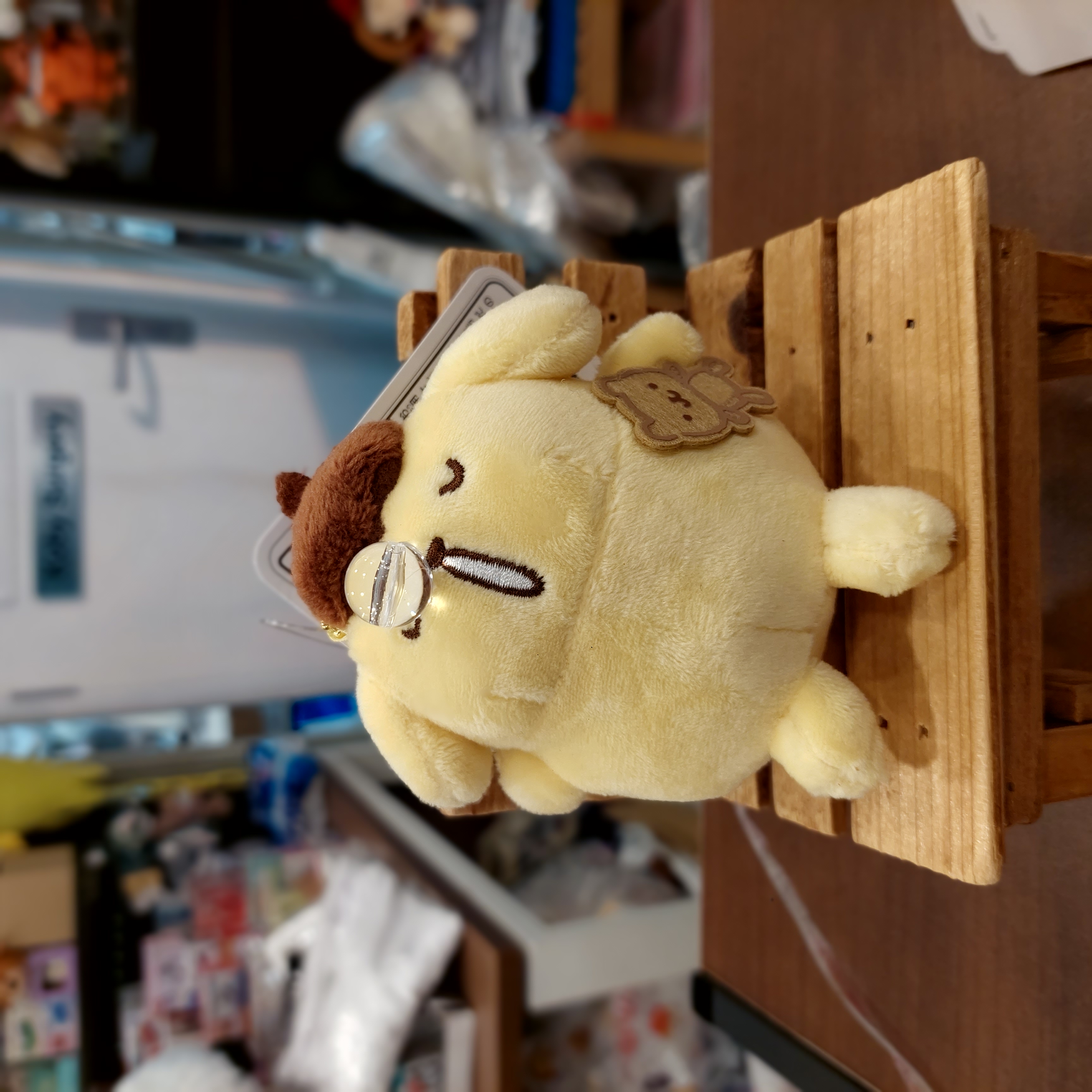 日版 Sanrio Pompompurin 布甸狗 吊飾 掛件 睡覺款