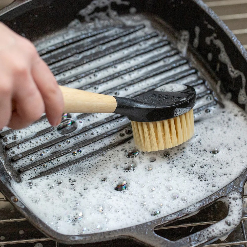 🔥🔥【日本直送《LODGE》鑄鐵鍋專用長柄清潔木刷】
