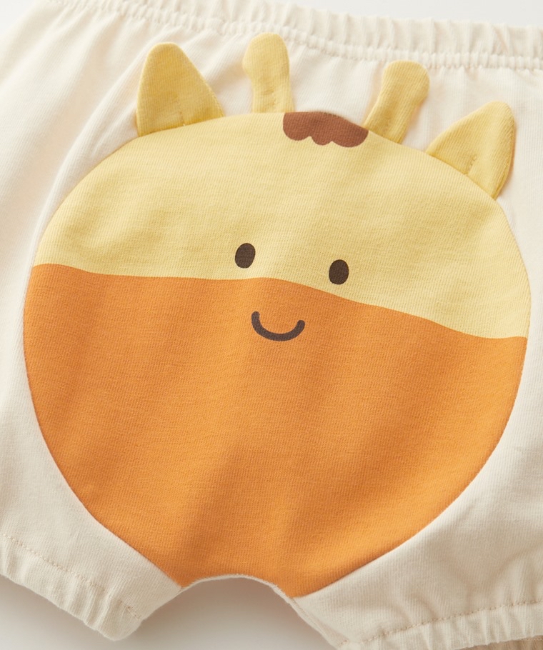 💚預訂 台灣直送💚三色臀部動物造型純棉屁屁短褲