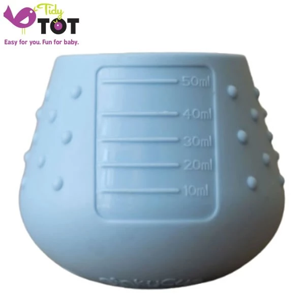 TIDY TOT 自動平衡開口學習杯 50ml - 藍色花園【建議4個月或以上】
