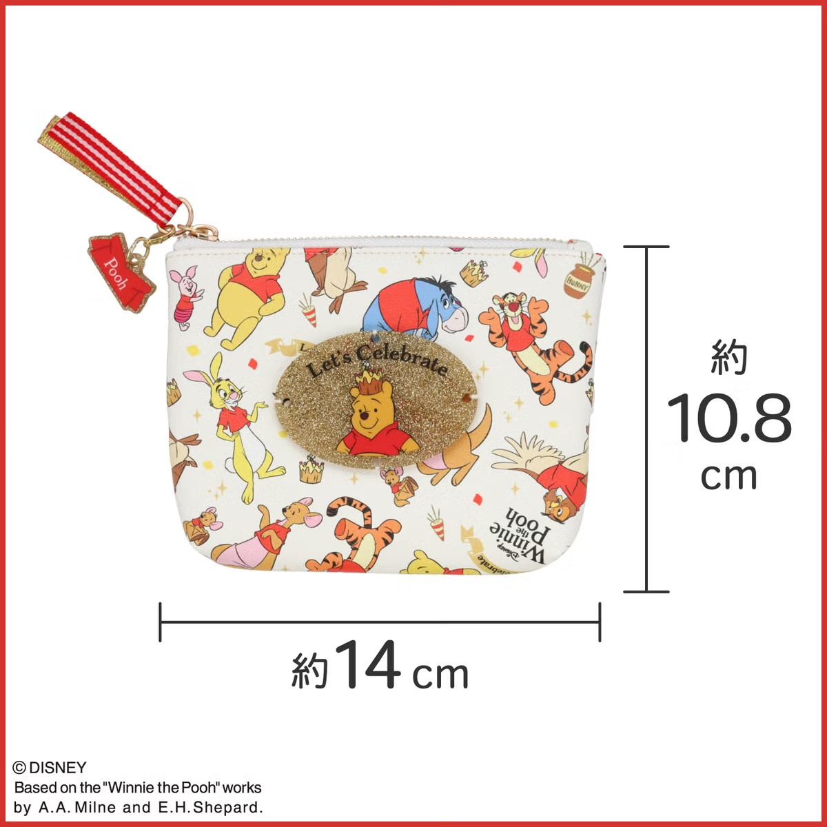 🌸 【預訂】Red Shirt Friends Series-Tissue Pouch