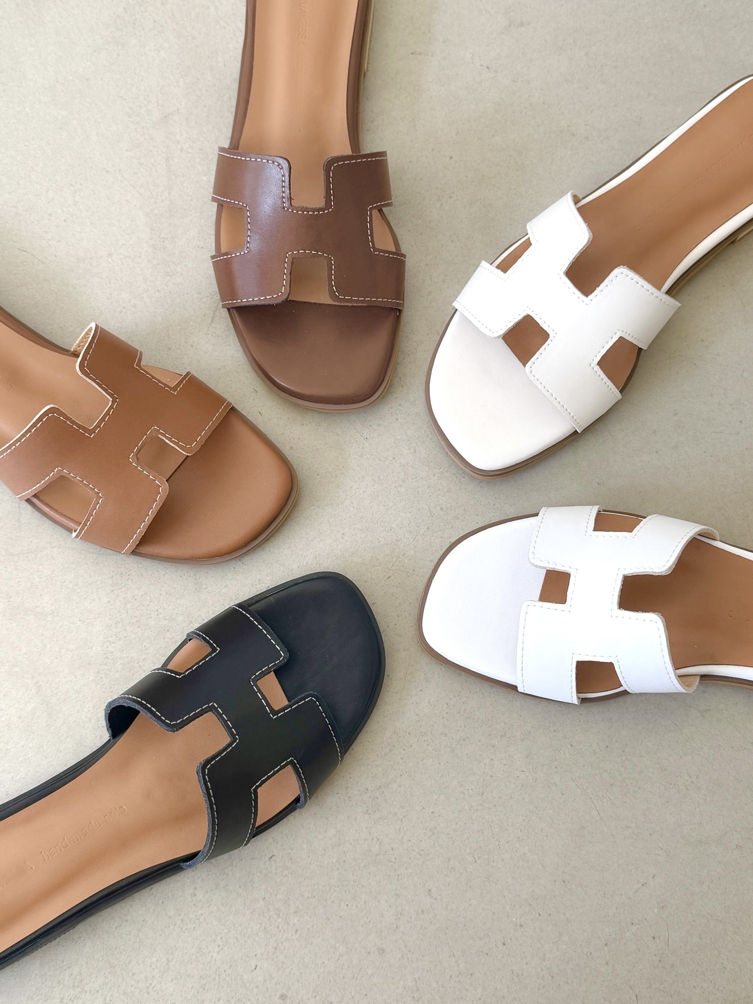 Hannah Cushion Sandals (5 colors)