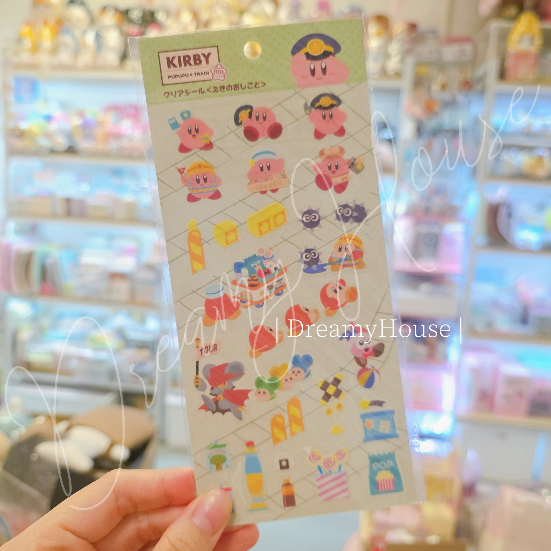日本 Kirby 🚅PUPUPU TRAIN⭐️ 貼紙