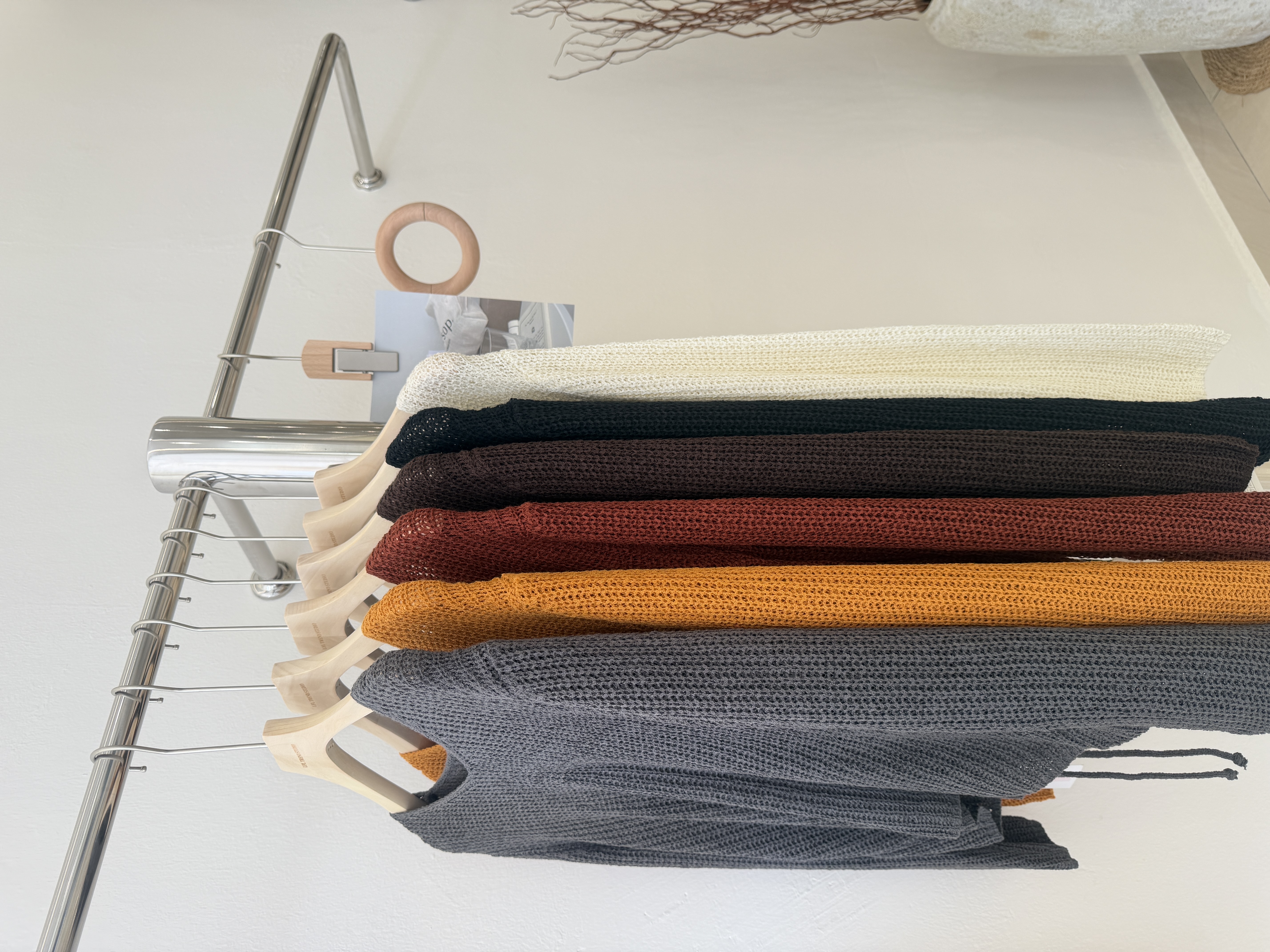 6738 爆款个性抽绳针织上衣