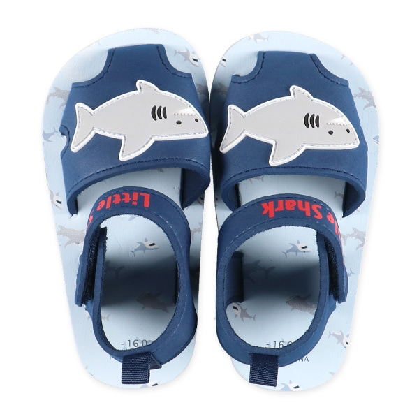 🇯🇵預訂 日本直送🇯🇵鯊魚圖案藍色EVA涼鞋
