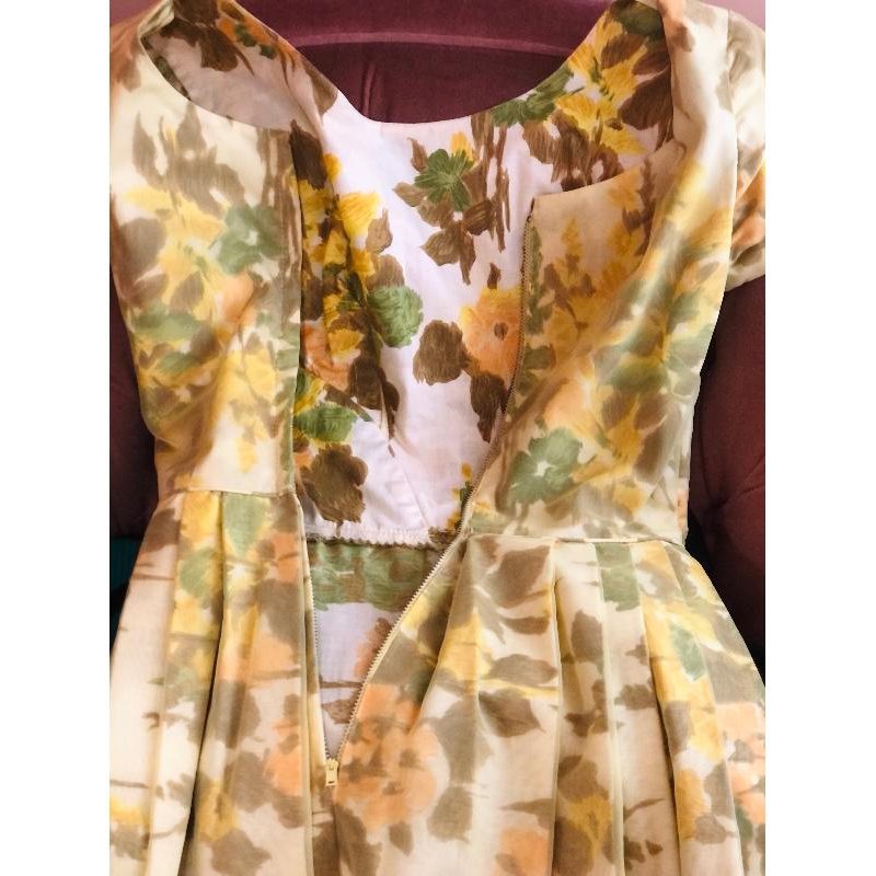 Original 1950-60s New Old Stock Montreal New York Lawrence Dress - Size Xs (MT1725)