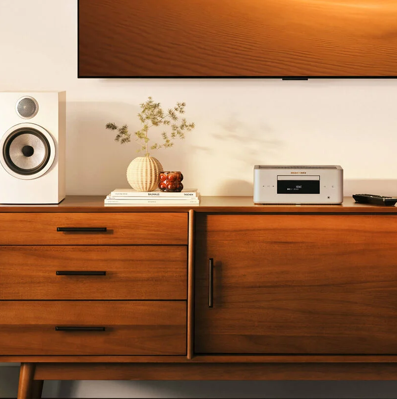 Marantz MCR 60n DAB Compact All-in-One Hi-Fi System Powered by HEOS™ with CD Player, HDMI eARC and MM Phono Stage