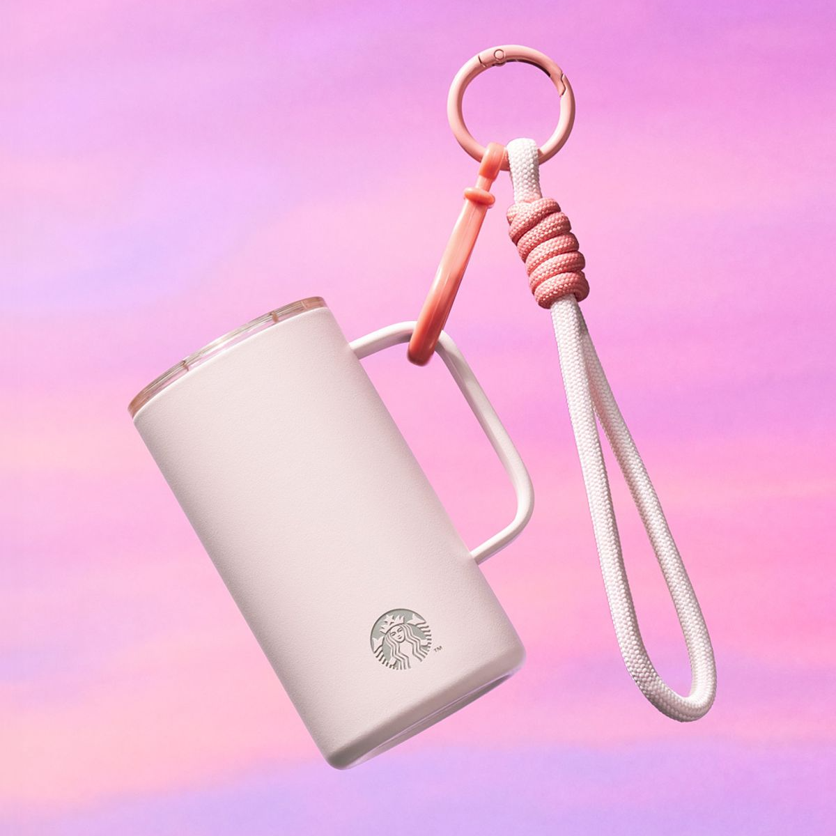[STARBUCKS] SS Pink Mini Tank Tumbler 133ml