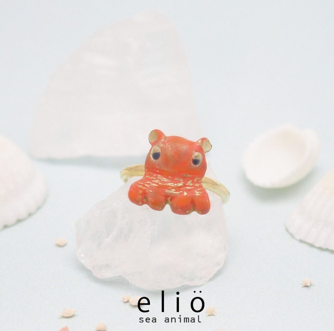 Elio 海蛸戒指ael-024