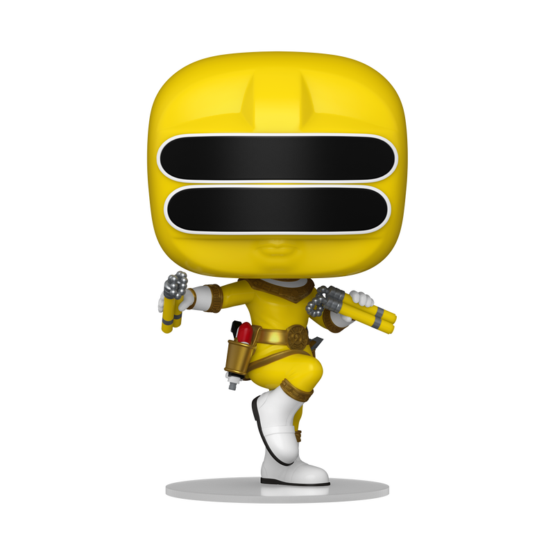 📦訂購 美國代購 Funko POP! POWER RANGERS Yellow Zeo Ranger Figure 恐龍戰隊 模型