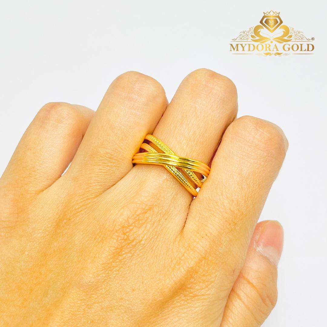 MYDORA Cincin X-ora Cross (5G) l EMAS 916/22K