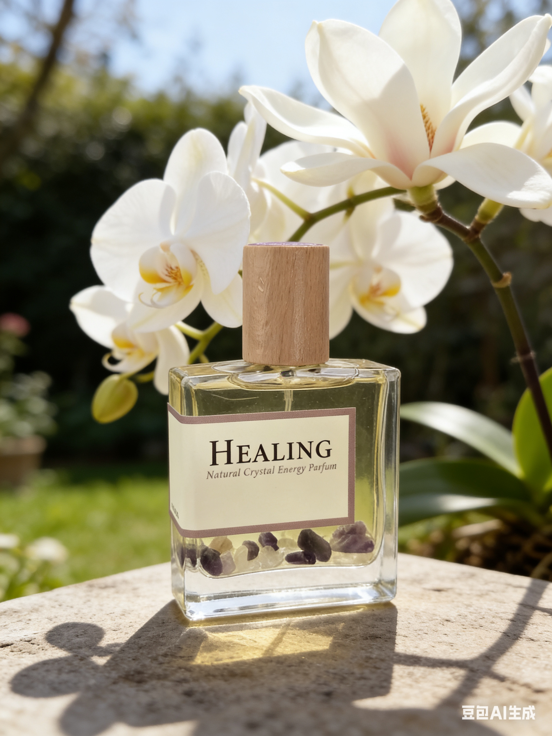 現貨 Healing No.008 白蘭花味手工製作天然水晶能量香水