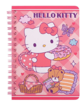Hello Kitty 單行線圈簿