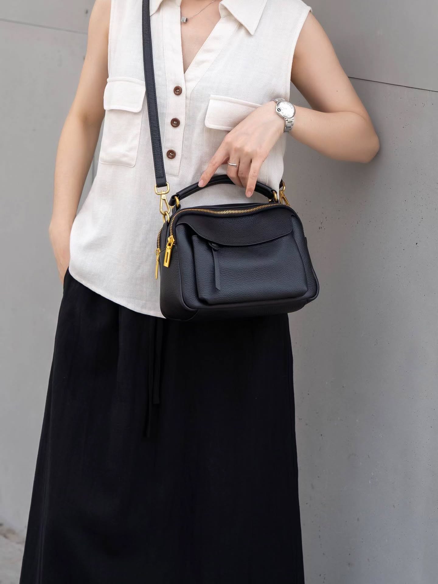 6016# 双拉链手提包🇨🇳