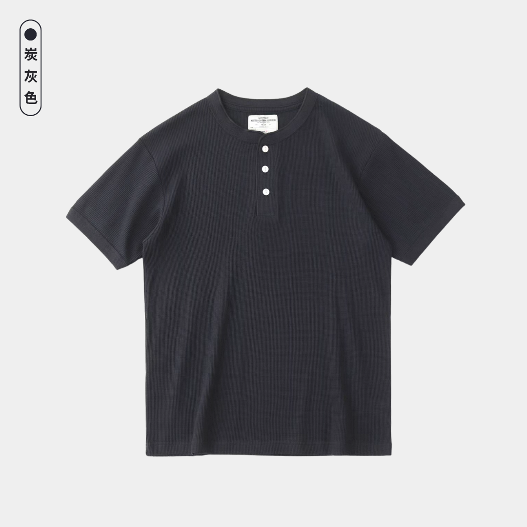 𝗪𝗔𝗙𝗙𝗟𝗘 亨利短袖